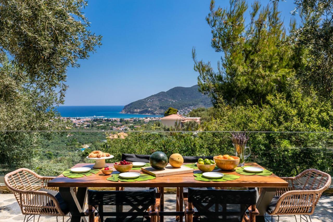 Villa Antigone Luxury Retreat Bandar Skopelos Luaran gambar