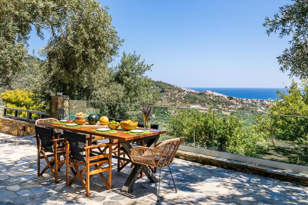 Villa Antigone Luxury Retreat Bandar Skopelos Luaran gambar