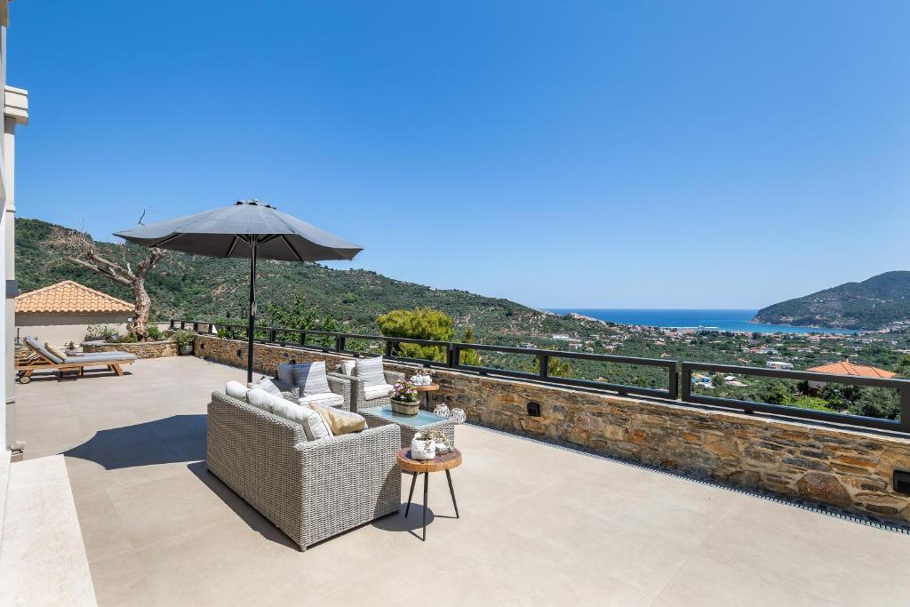 Villa Antigone Luxury Retreat Bandar Skopelos Luaran gambar