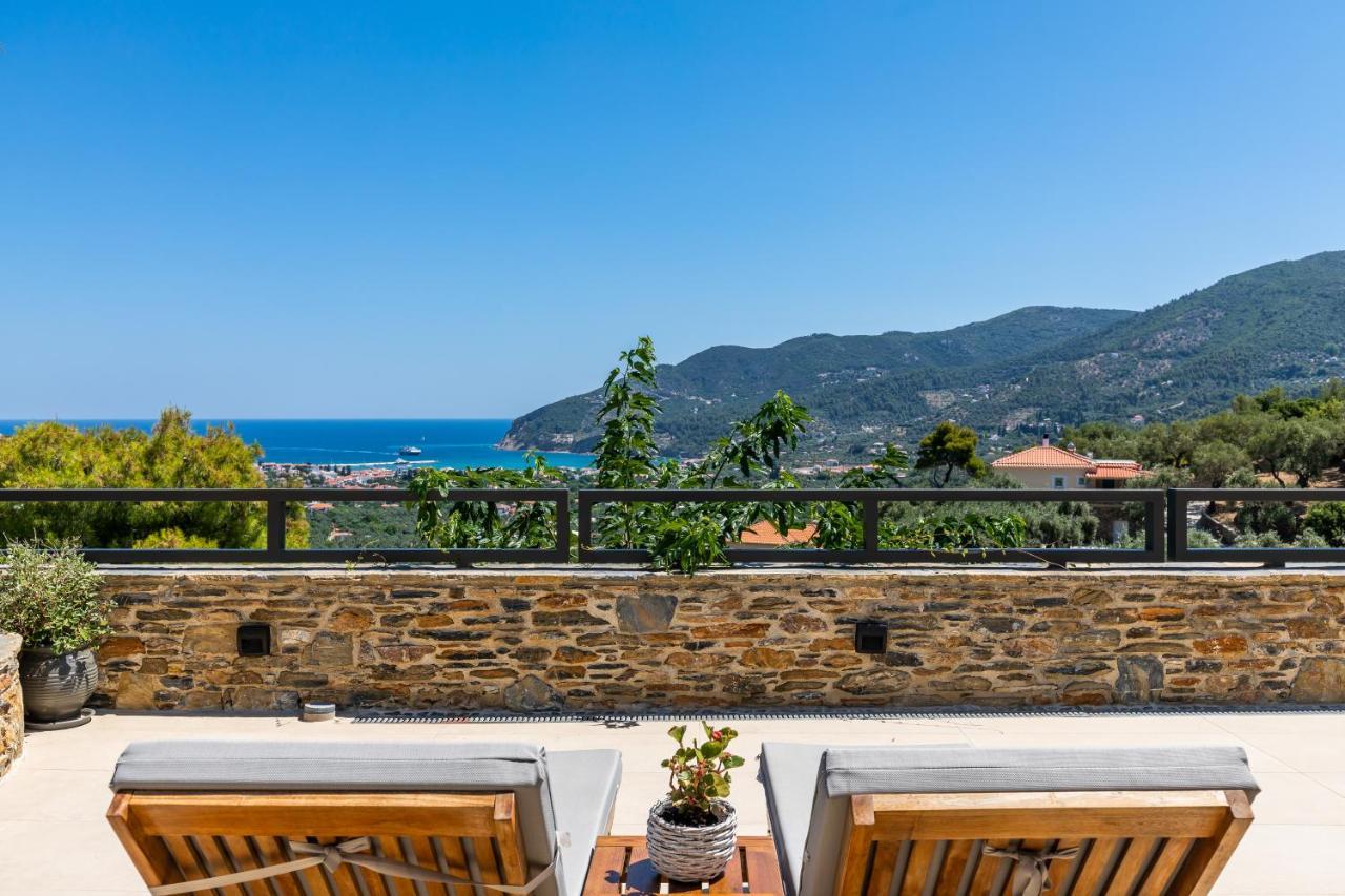 Villa Antigone Luxury Retreat Bandar Skopelos Luaran gambar