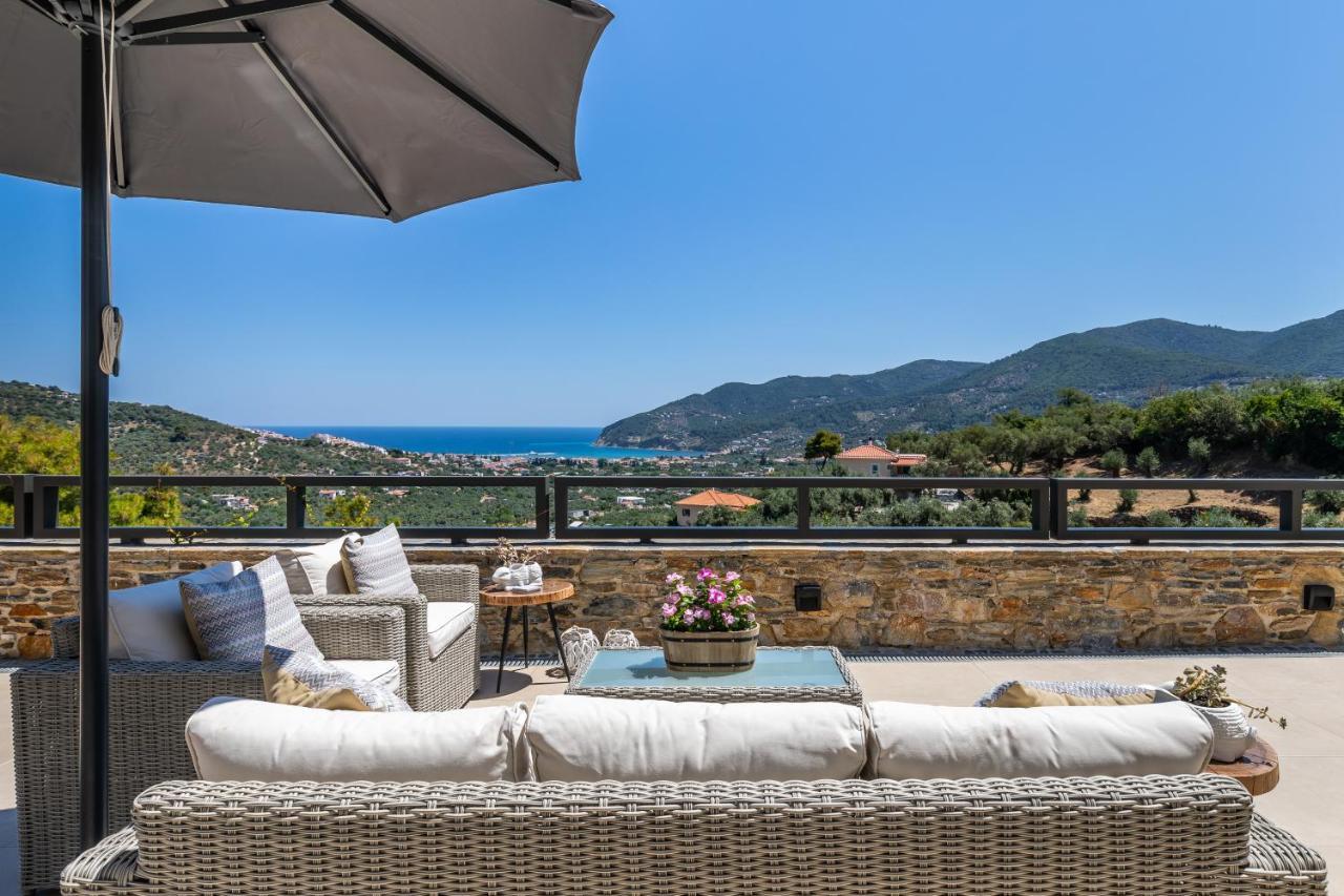 Villa Antigone Luxury Retreat Bandar Skopelos Luaran gambar