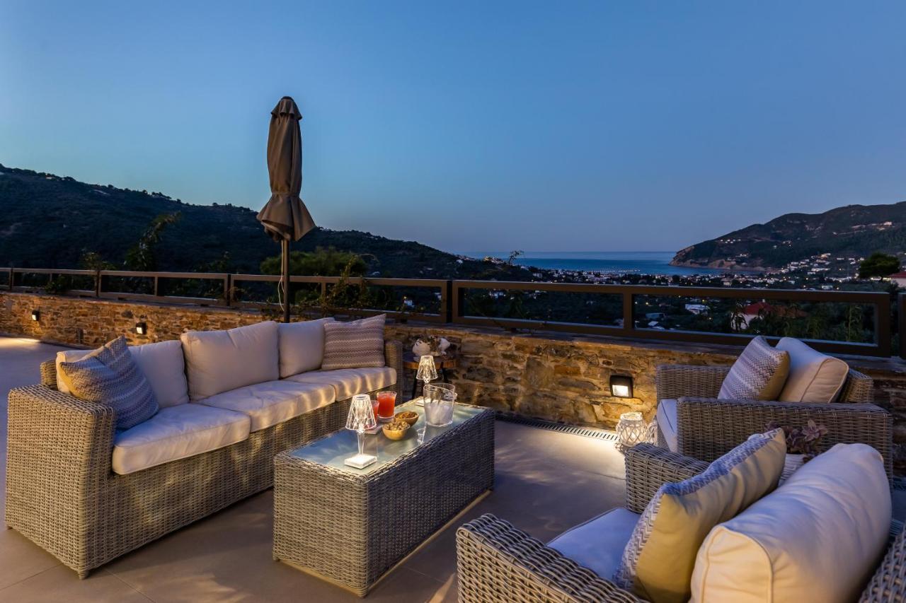 Villa Antigone Luxury Retreat Bandar Skopelos Luaran gambar